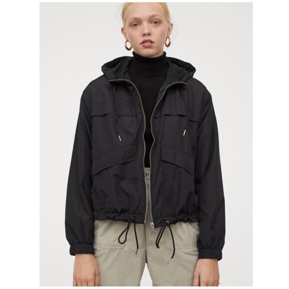 NWOT H&M HOODED JACKET - Picture 1 of 5